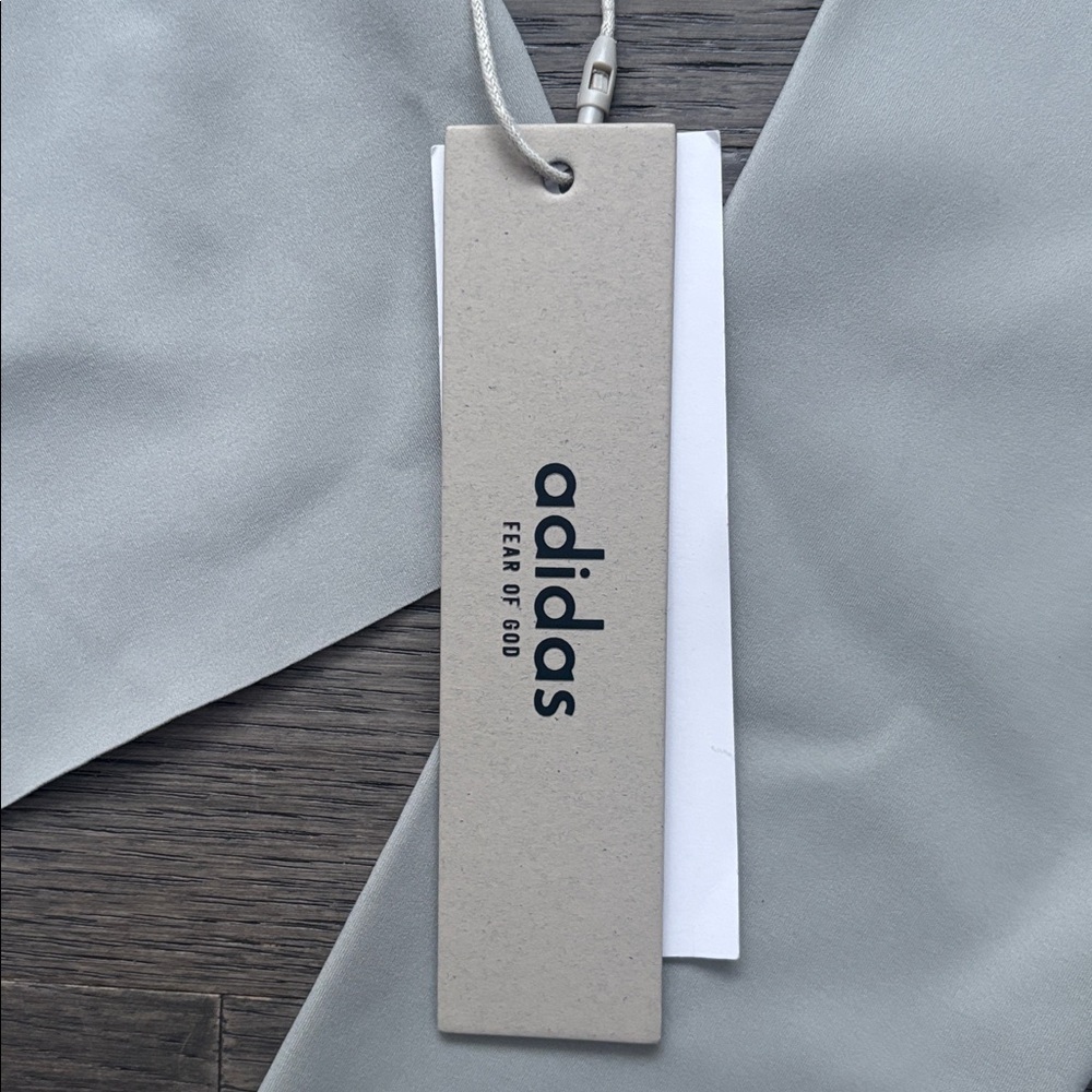 ADIDAS X FEAR OF GOD | Athletics Base Layer Crop Scuba Hoody in Sesame Sz Medium - Picture 6 of 14